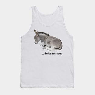 Little Donkey Dreaming Tank Top